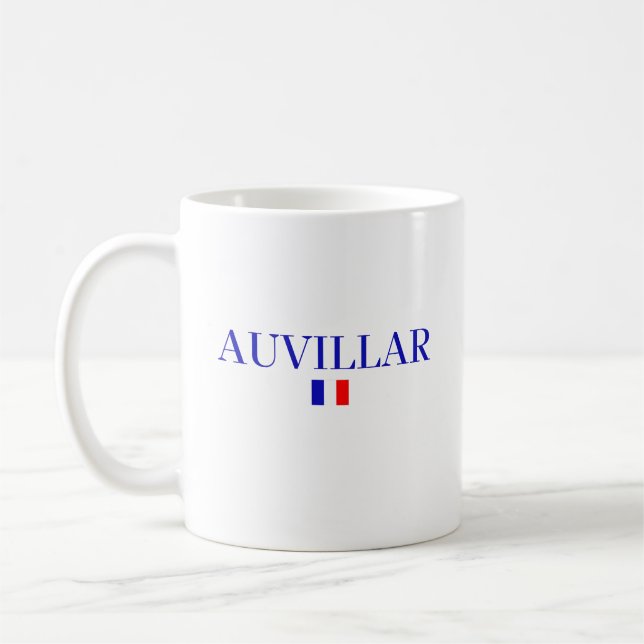 AUVILLAR France Coffee Mug (Left)