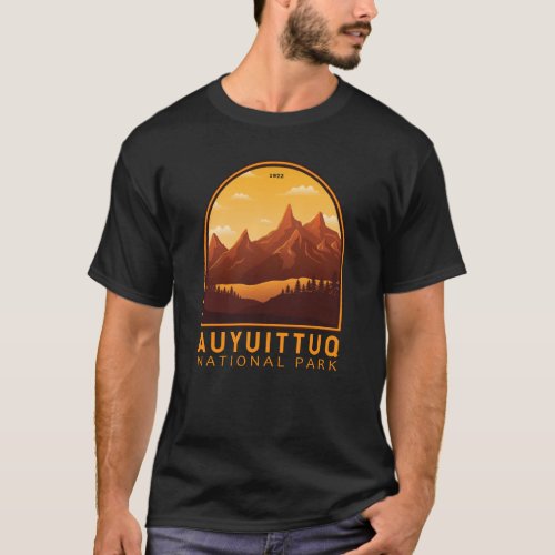 Auyuittuq National Park Canada Travel Vintage  T_Shirt