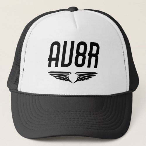 AV8R _ Aviators  Pilots Wing Design Trucker Hat
