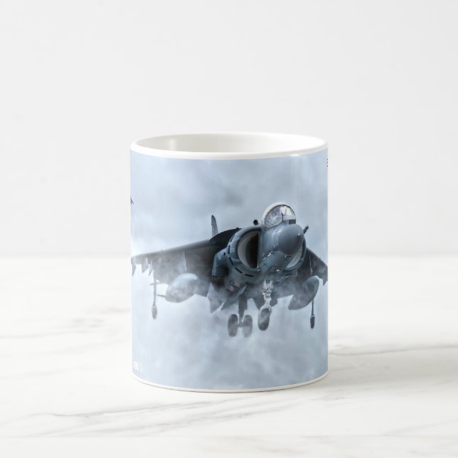 AV-8B HARRIER II COFFEE MUG (Center)