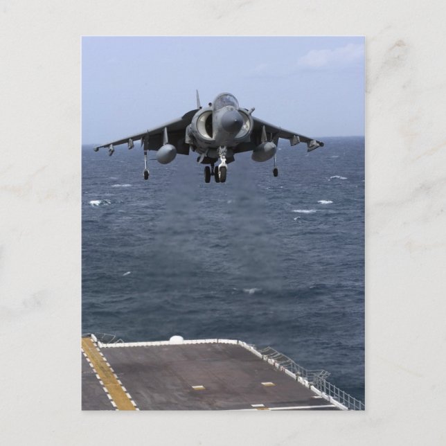 AV-8B Harrier II Postcard (Front)