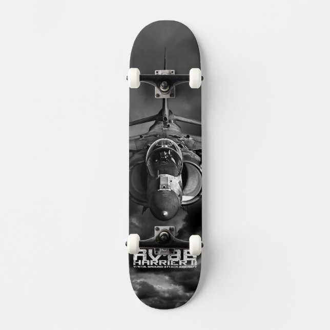 AV-8B Harrier II Skateboard Deck (Front)