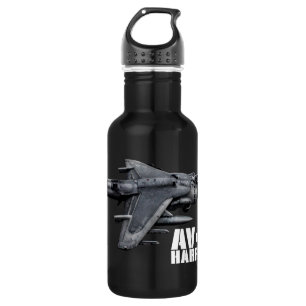 AV-8B Harrier II Stainless Steel Water Bottle