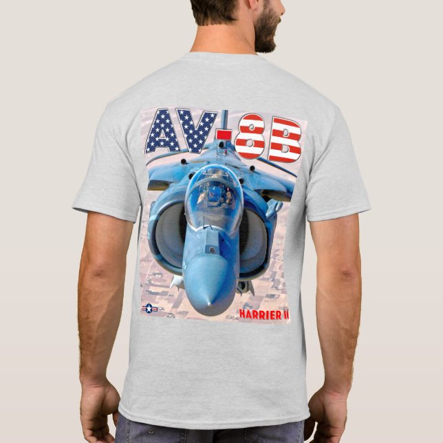 AV-8B HARRIER II T-Shirt (Back)