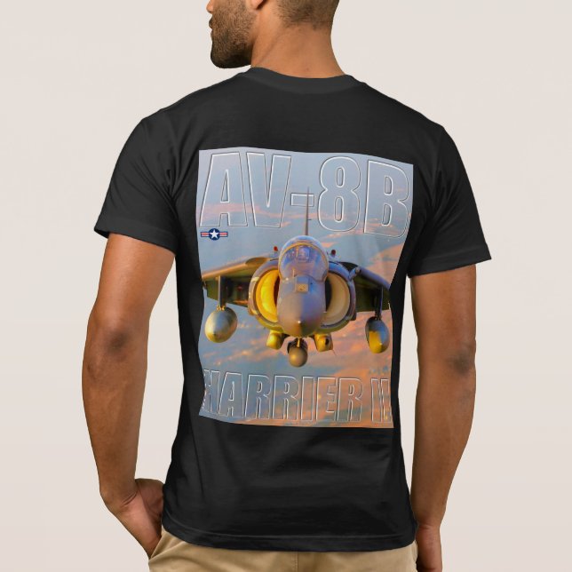 AV-8B HARRIER II T-Shirt (Back)