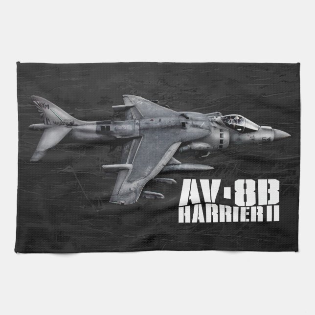 AV-8B Harrier II Towel (Horizontal)