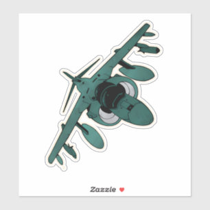 AV-8B Harrier, V/STOL Attack Aircraft Sticker