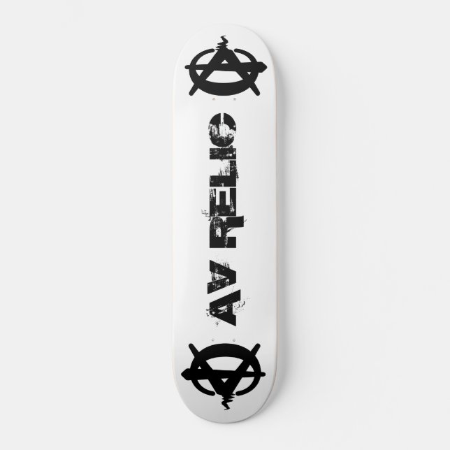 AV RELIC AVR3 SKATEBOARD DECK (Front)