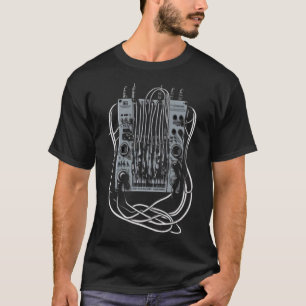 AV Technician Audio Cable AV Sound Music Synthesiz T-Shirt