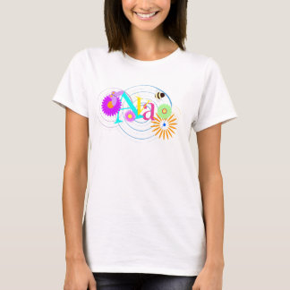 Ava - playful monogram for girls T-Shirt