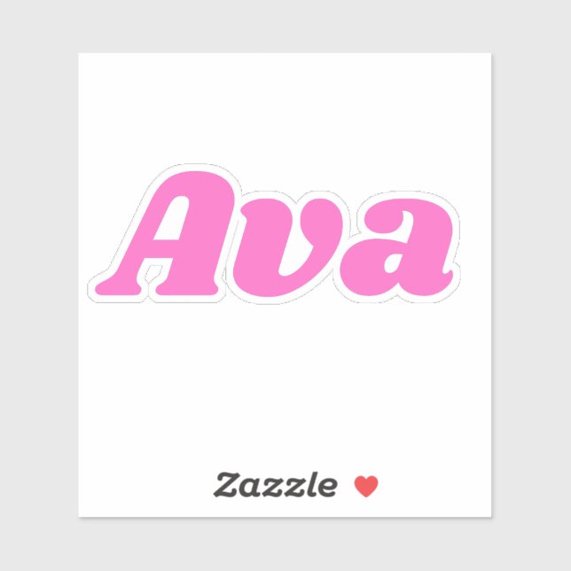 Ava Sticker (Sheet)