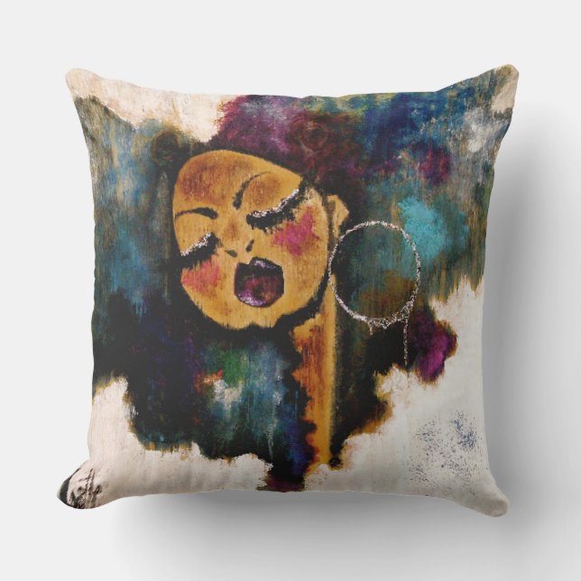 Ava Throw Pillow (Front)