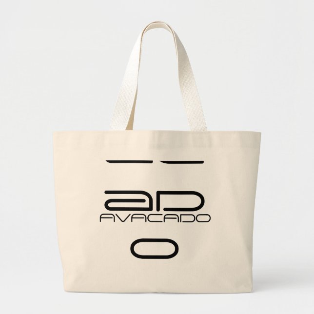 AVACADO LARGE TOTE BAG (Front)