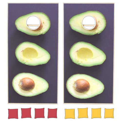 Avacado Love Green Cados Cornhole Set