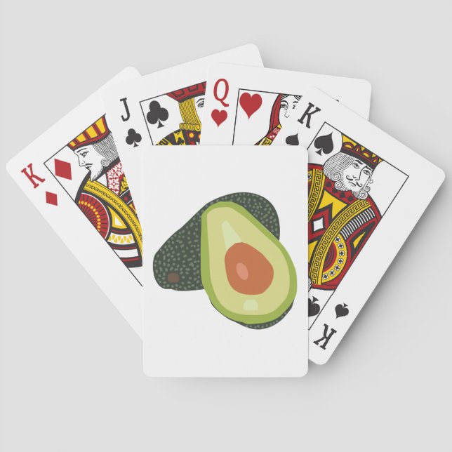 Avacado Poker Cards (Back)