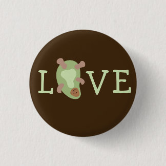 AvacadoLOVE brown Button