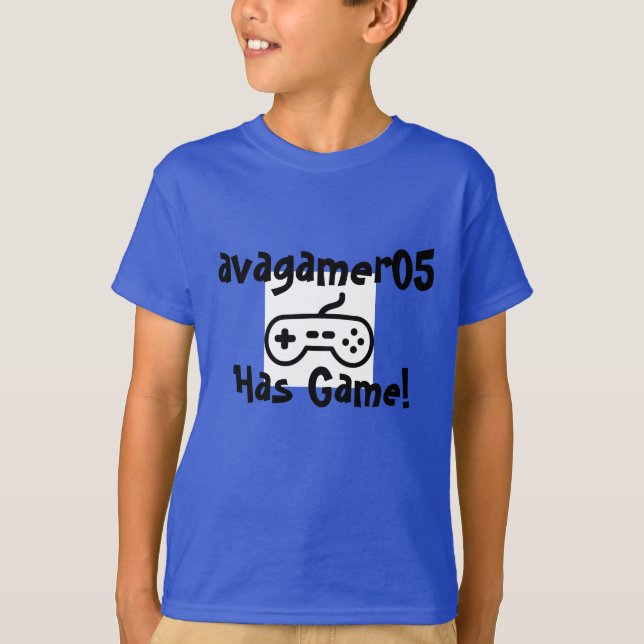 avagamer05 has game style 2 T-Shirt (Front)