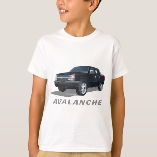 Avalanche Black T_Shirt