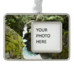 Avalanche Gorge II at Glacier National Park Christmas Ornament