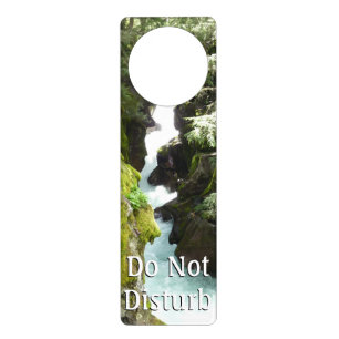 Avalanche Gorge II at Glacier National Park Door Hanger