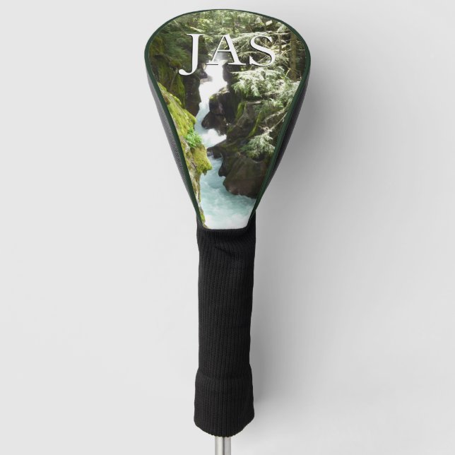 Avalanche Gorge II at Glacier National Park Golf Head Cover (Front)