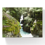 Avalanche Gorge II at Glacier National Park Paperweight