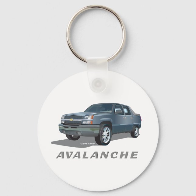 Avalanche Keychain (Front)
