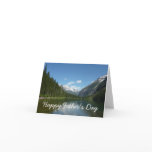 Avalanche Lake I in Glacier Happy Father's Day Card
