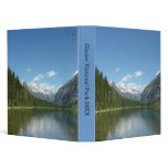 Avalanche Lake I in Glacier National Park 3 Ring Binder