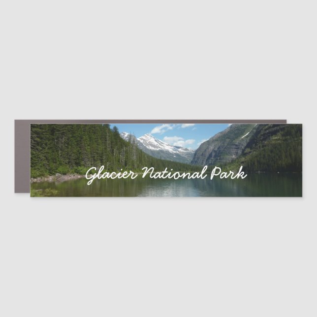 Avalanche Lake I in Glacier National Park Car Magnet (Front)