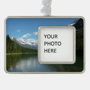 Avalanche Lake I in Glacier National Park Christmas Ornament
