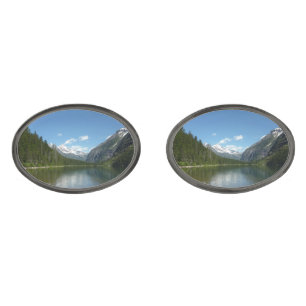 Avalanche Lake I in Glacier National Park Cufflinks