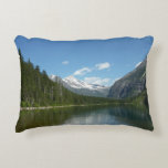 Avalanche Lake I in Glacier National Park Decorative Pillow