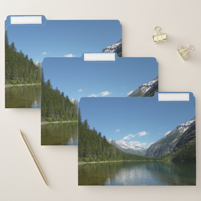 Avalanche Lake I in Glacier National Park File Folder (Set)