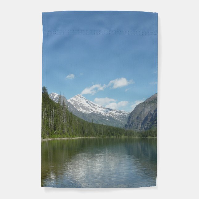 Avalanche Lake I in Glacier National Park Garden Flag (Front)