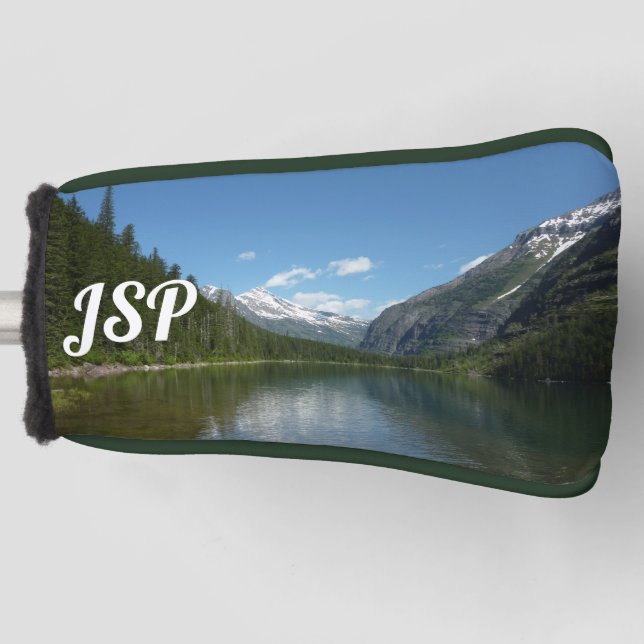 Avalanche Lake I in Glacier National Park Golf Head Cover (Front)