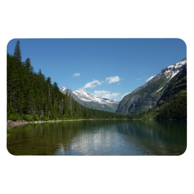 Avalanche Lake I in Glacier National Park Magnet (Horizontal)