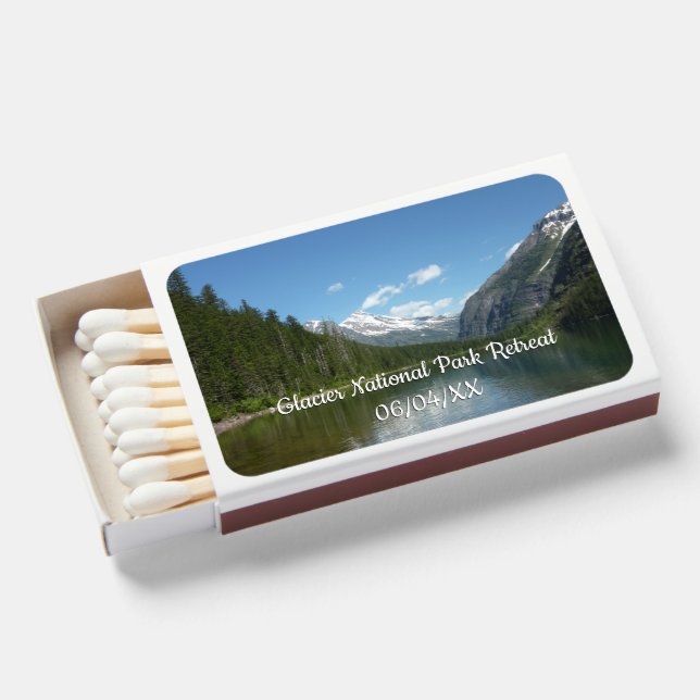 Avalanche Lake I in Glacier National Park Matchboxes (Front Open)