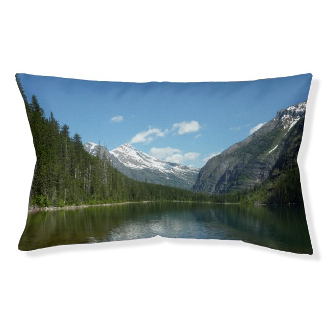 Avalanche Lake I in Glacier National Park Pet Bed (Front)