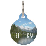 Avalanche Lake I in Glacier National Park Pet ID Tag