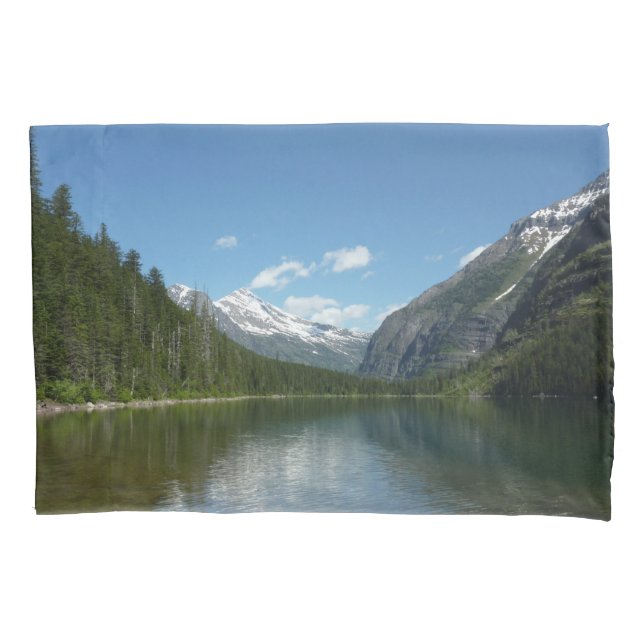 Avalanche Lake I in Glacier National Park Pillowcase (Front)