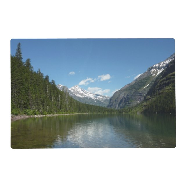 Avalanche Lake I in Glacier National Park Placemat (Front)