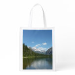 Avalanche Lake I in Glacier National Park Reusable Grocery Bag