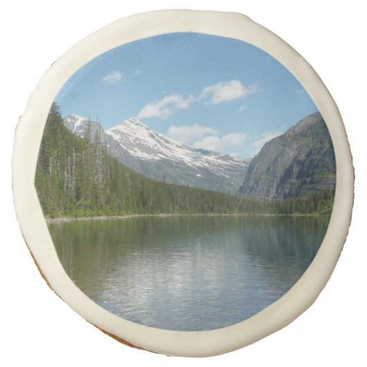 Avalanche Lake I in Glacier National Park Sugar Cookie (Front)