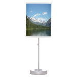 Avalanche Lake I in Glacier National Park Table Lamp
