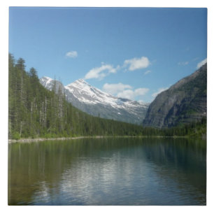 Avalanche Lake I in Glacier National Park Tile