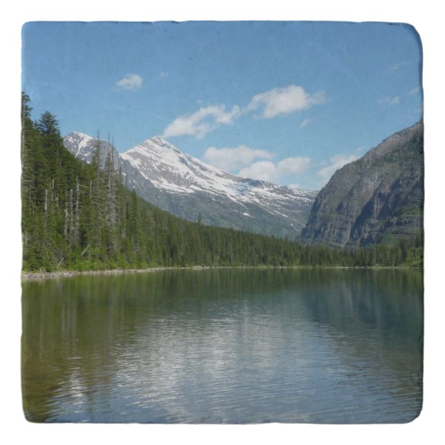 Avalanche Lake I in Glacier National Park Trivet (Front)