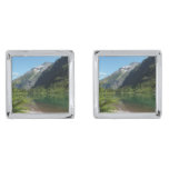 Avalanche Lake II in Glacier National Park Cufflinks