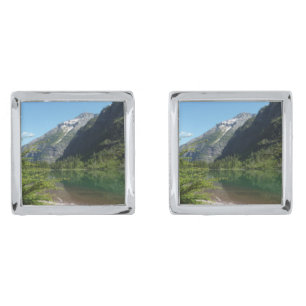 Avalanche Lake II in Glacier National Park Cufflinks