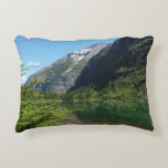 Avalanche Lake II in Glacier National Park Decorative Pillow